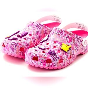 Brand New with tags Hello Kitty crocs